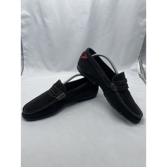 FootJoy Club Casual Brown Suede Comfort Penny Loafer 79038 Men’s Size 10 - Picture 7 of 10